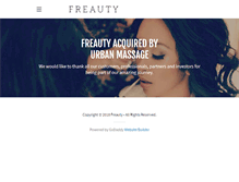 Tablet Screenshot of freauty.com